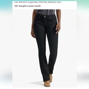 Womens Lee jeans bootcut mid rise size 8 short